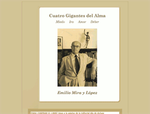 Tablet Screenshot of cuatrogigantesdelalma.com